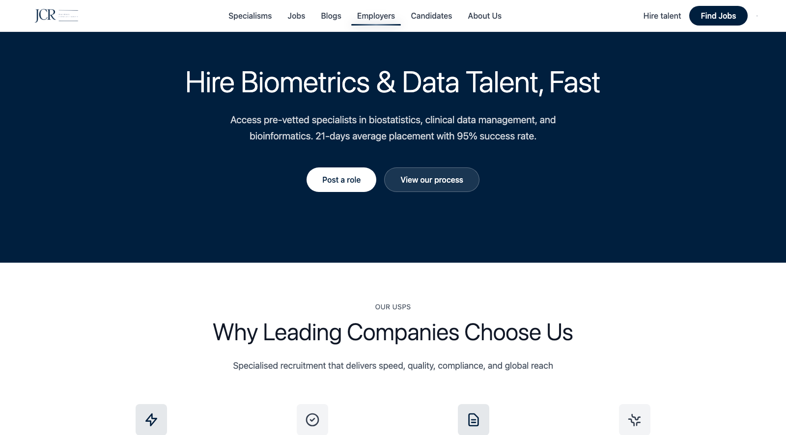 JCR Pharma employer hiring page